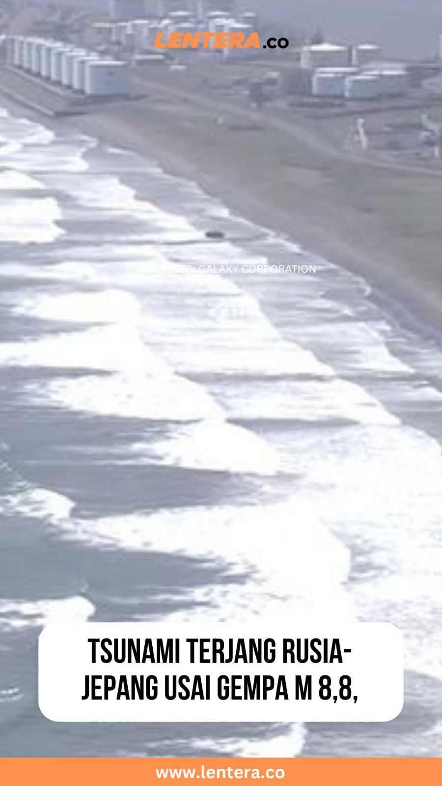 Tsunami Terjang Rusia-Jepang Usai Gempa M 8,8 